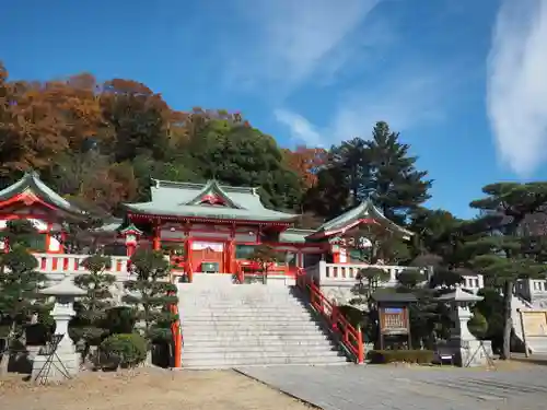 足利織姫神社の本殿