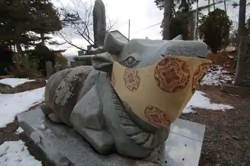 豊景神社の狛犬