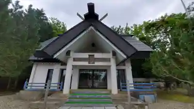 霧多布神社の本殿・本堂
