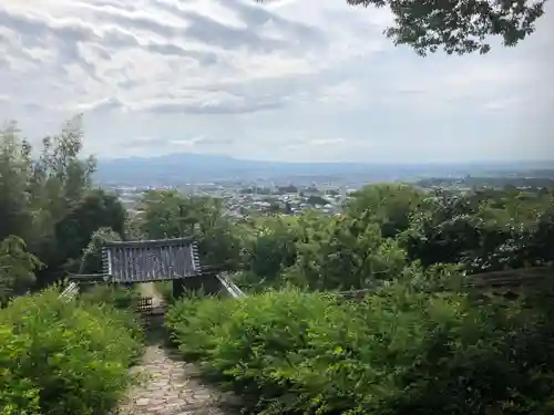 白毫寺の景色