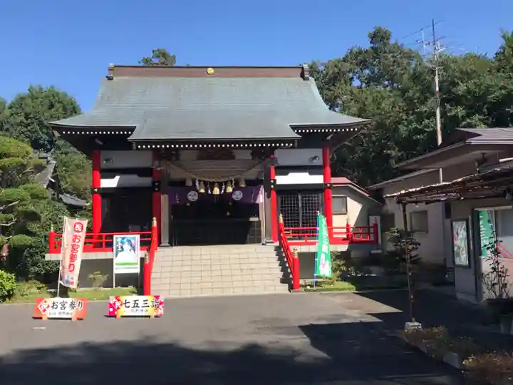 金ヶ作熊野神社の本殿・本堂