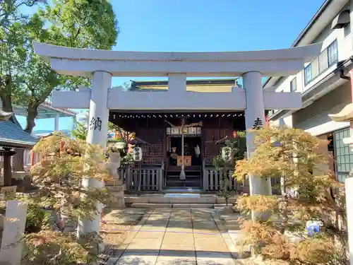 南宮宇佐八幡神社（脇浜神社）の鳥居