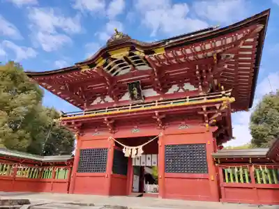 伊賀八幡宮の山門・神門