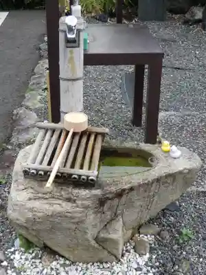 粟田神社の手水舎