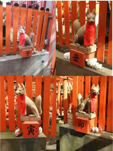 阿部野神社の狛犬