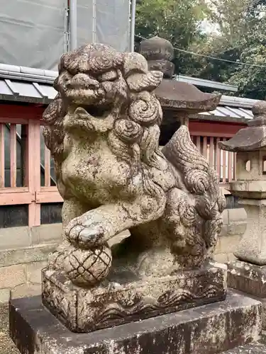 雙栗神社の狛犬