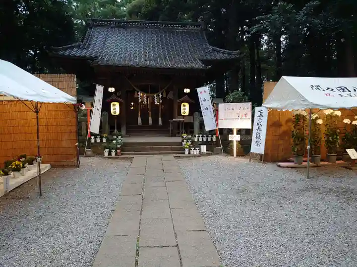 間々田八幡宮の本殿・本堂