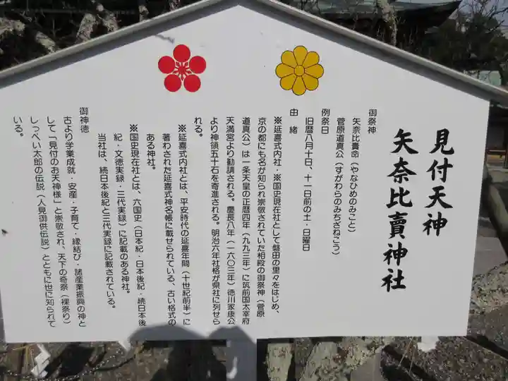 矢奈比賣神社(見付天神)の歴史