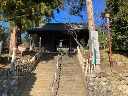 岩殿山安楽寺（吉見観音）の山門