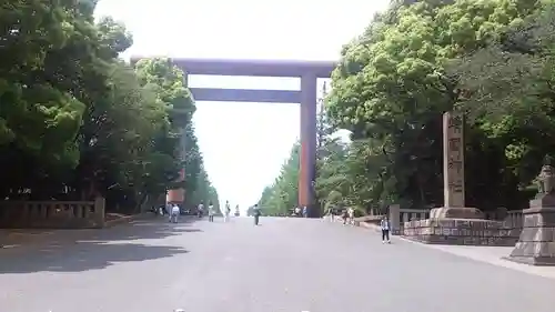 靖國神社の鳥居