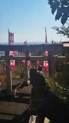 岐阜稲荷山本社の鳥居