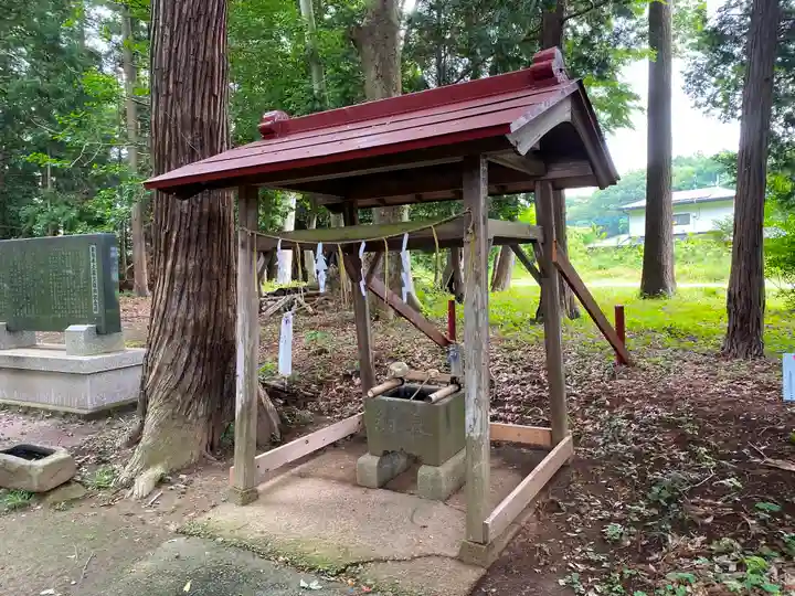 夷針神社の手水舎