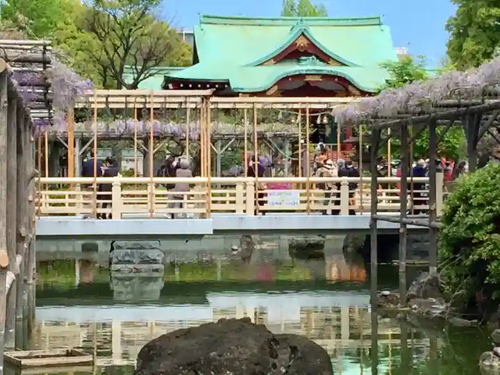 亀戸天神社の庭園