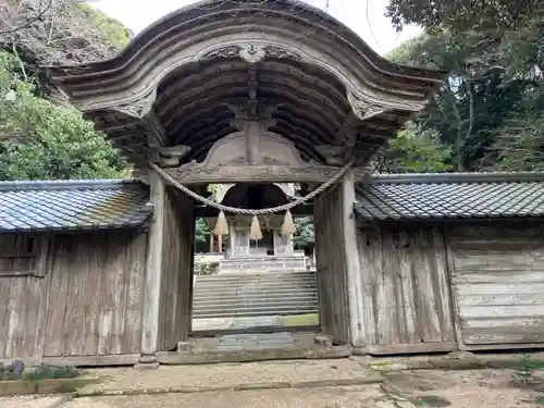 竹野神社の山門・神門