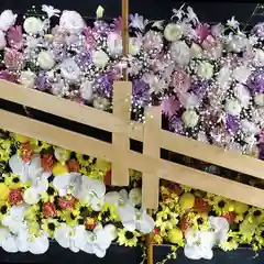 帯廣神社の手水