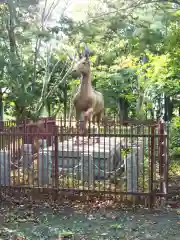 栗沢神社の狛犬