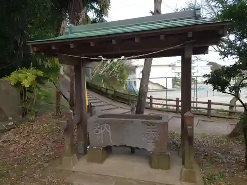 竹内神社の手水舎