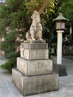 鳥越神社の狛犬