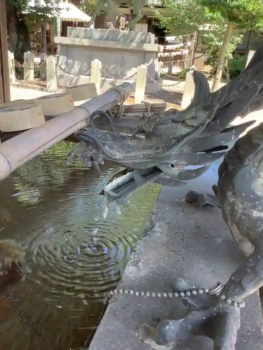 鹽竃神社の手水舎
