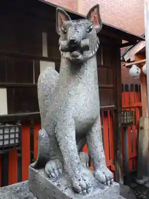 岬神社（土佐稲荷神社）の狛犬