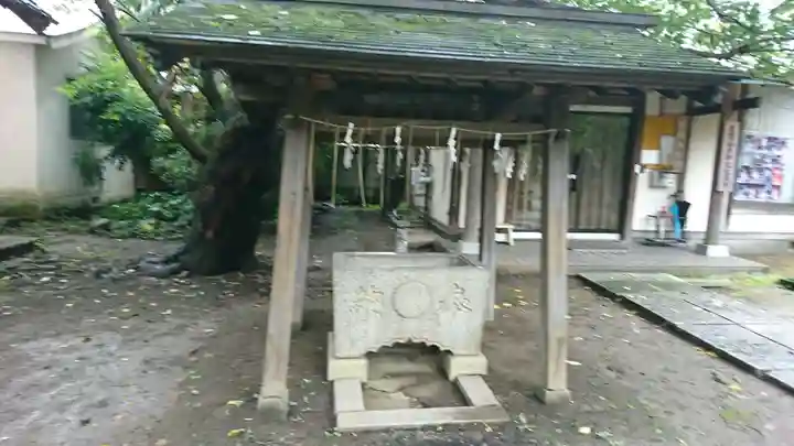 真間稲荷神社の手水舎