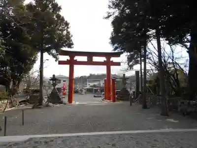 龍田大社の鳥居