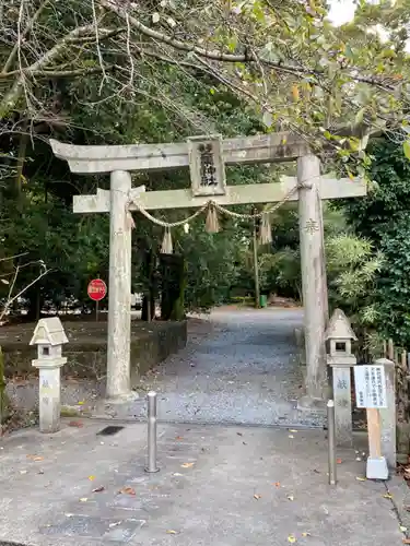 雙栗神社の鳥居