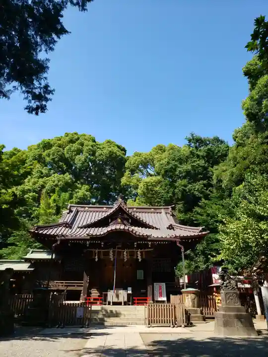 代々木八幡宮の本殿・本堂