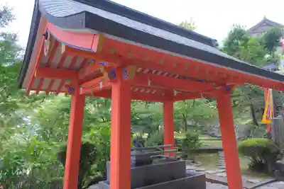 熊野那智大社の手水舎