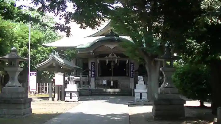 戸部杉山神社の本殿・本堂