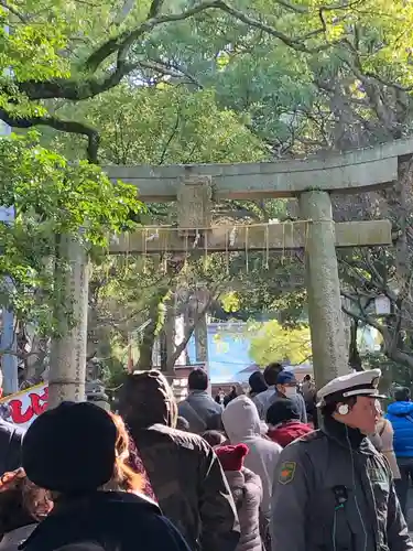 戸上神社の鳥居