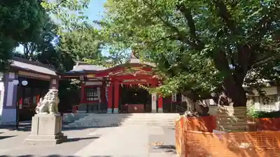 旗岡八幡神社の本殿・本堂