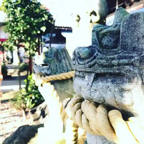 總社 和田八幡宮の狛犬