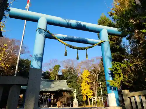 小名浜諏訪神社の鳥居