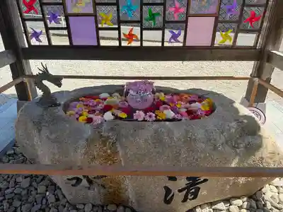 金井神社の手水舎