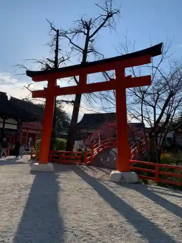 賀茂御祖神社（下鴨神社）の鳥居