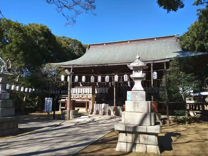 手子后神社の本殿・本堂