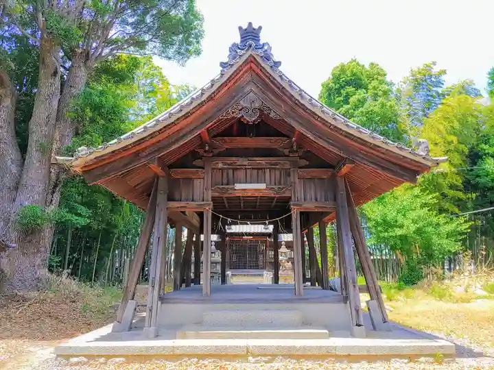 神明津島合社(宮越)の本殿・本堂