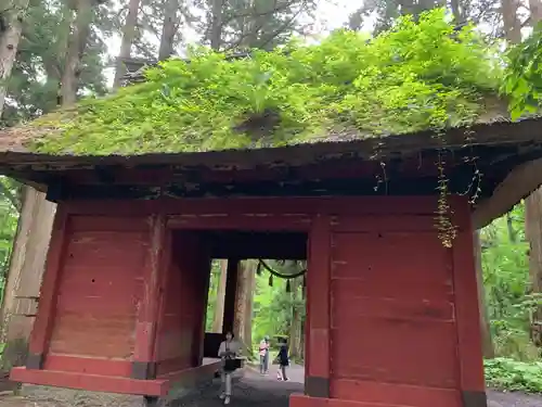 戸隠神社奥社の山門・神門