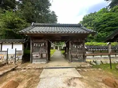 粟鹿神社の山門・神門