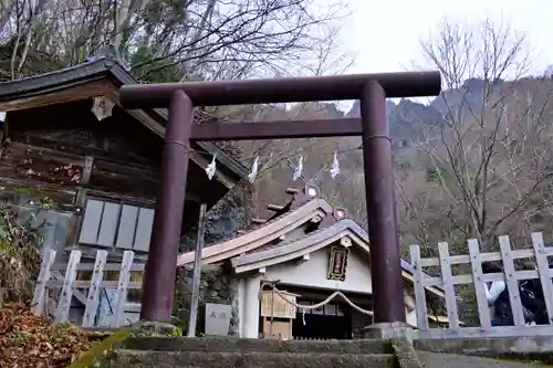 戸隠神社奥社の鳥居