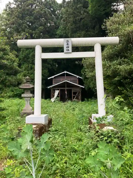 湯宮温泉神社の鳥居