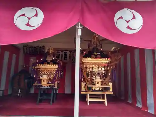 葛飾氷川神社のお祭り