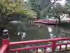 間々田八幡宮の庭園