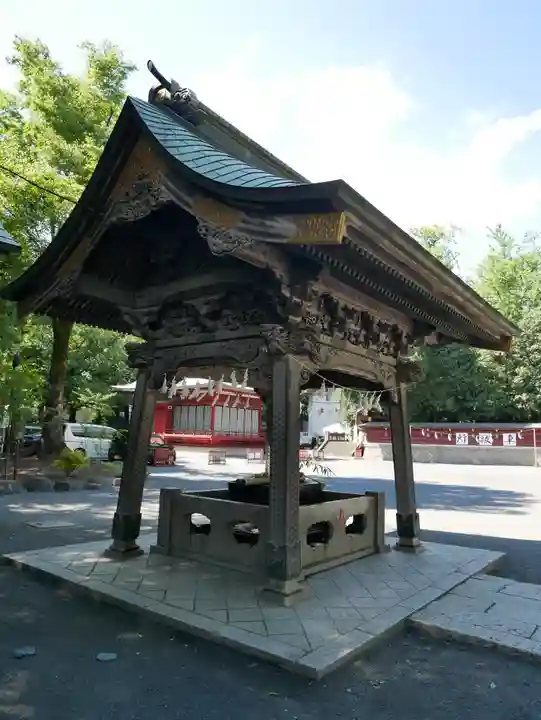 秩父神社の手水舎