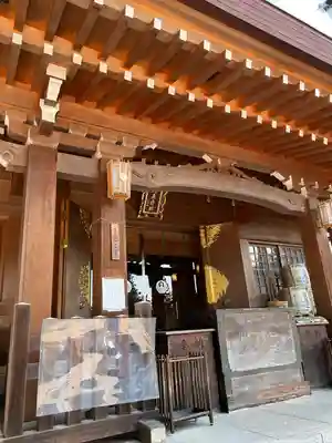 高麗川神社の本殿・本堂