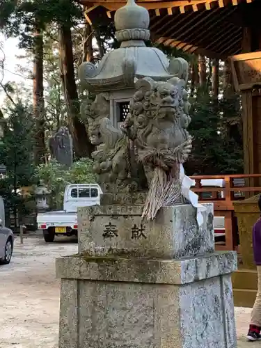 愛宕神社の狛犬