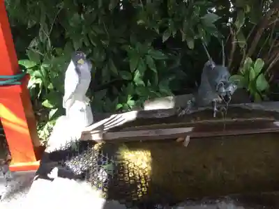 函館厳島神社の手水舎