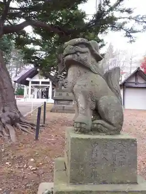 北広島市総鎮守 廣島神社の狛犬