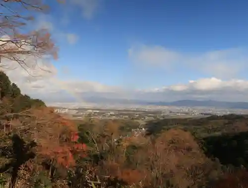 善峯寺の景色